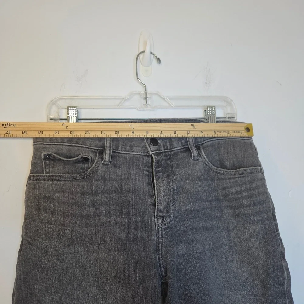 Banana Republic Mens Slim Fit Gray Denim Jeans 30x30 Stretch Cotton Blend